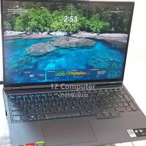    LENOVO LEGION 5 pro  slime AMD Ryzen 7 6800HMaximum graphics power 95W️Storage : 512 S in Ethiopia